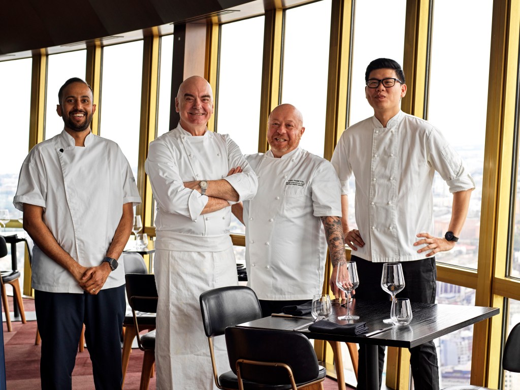 Mark Best and his Infinity team. Image: Supplied