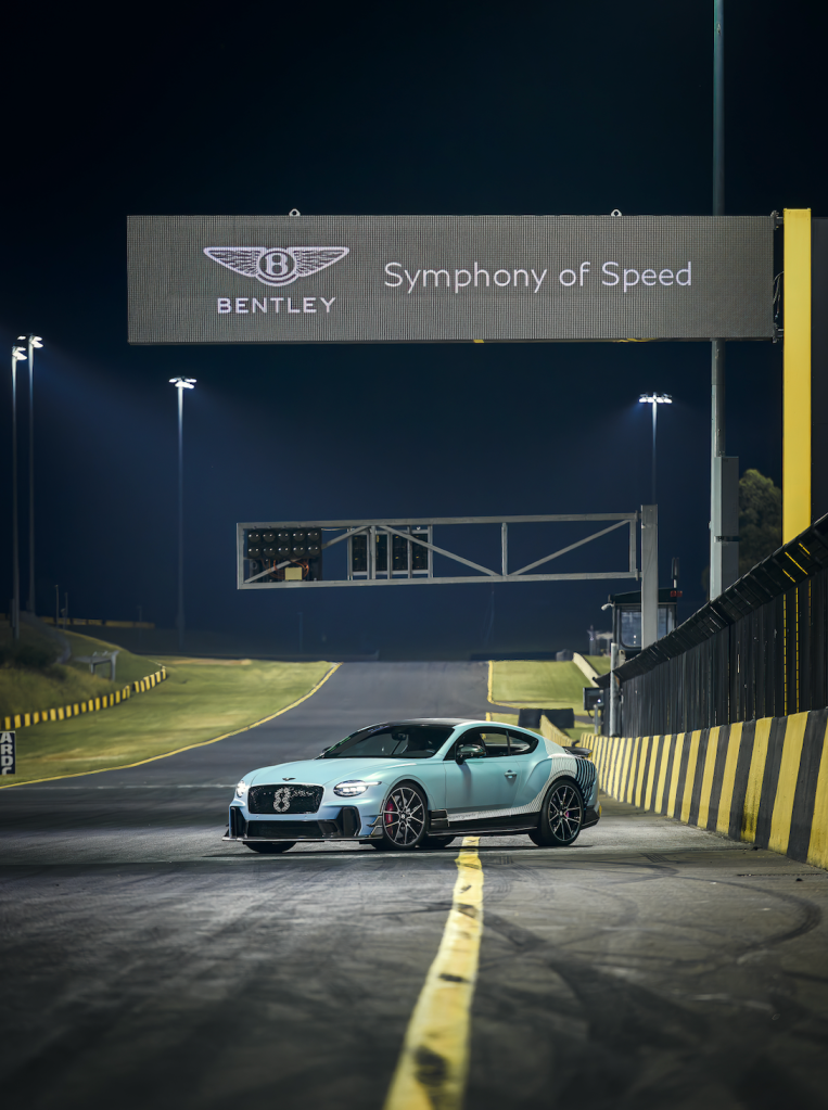 The Supersports on display at Sydney Motorsport Park. Image: Bentley