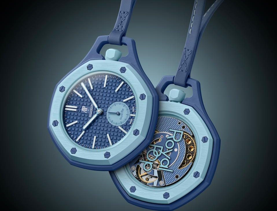 First look: Audemars Piguet x Swatch 'Royal Pop' Collab