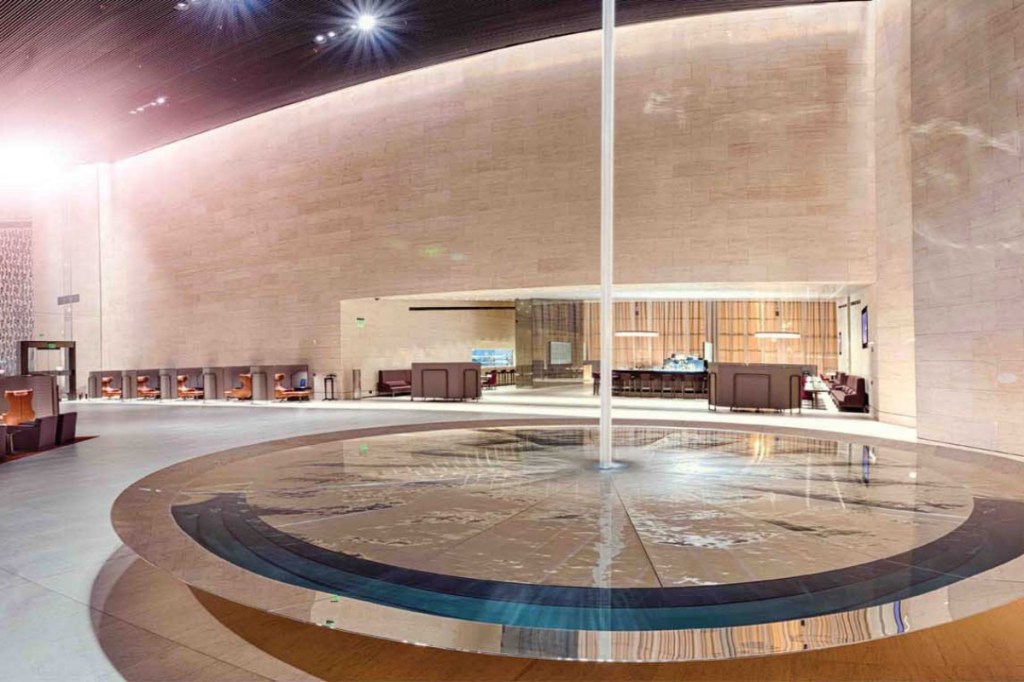 Qatar airways Al Safwa first lounge