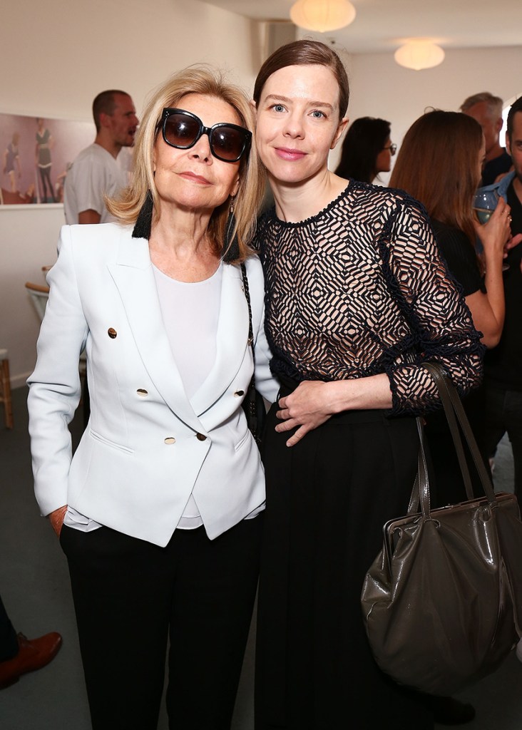 Carla Zampatti and Bianca Spender