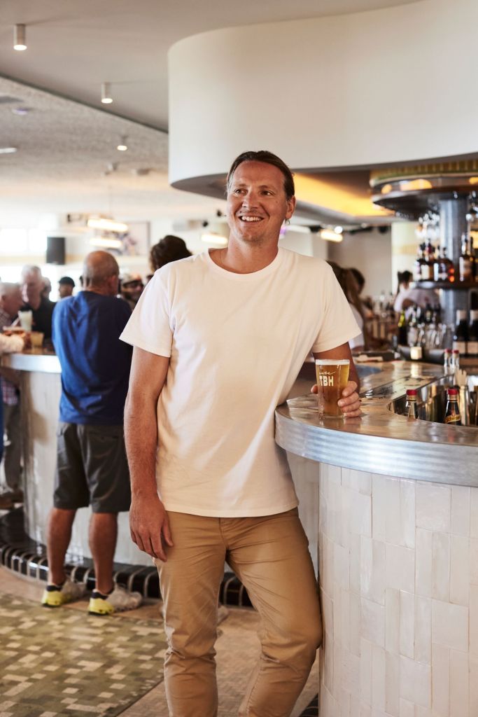 Glenn Piper Epochal at his Merewether Hotel, Newcastle. 