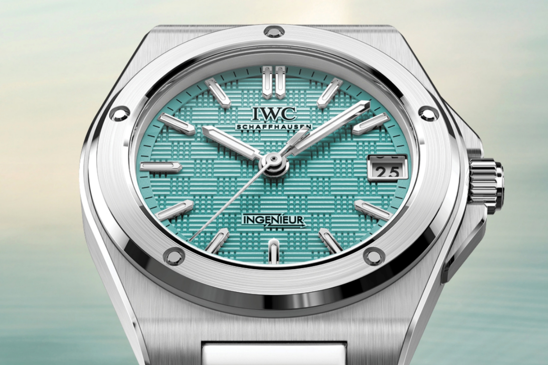 IWC Embraces Island Time With Pool-Coloured Ingenieur 35