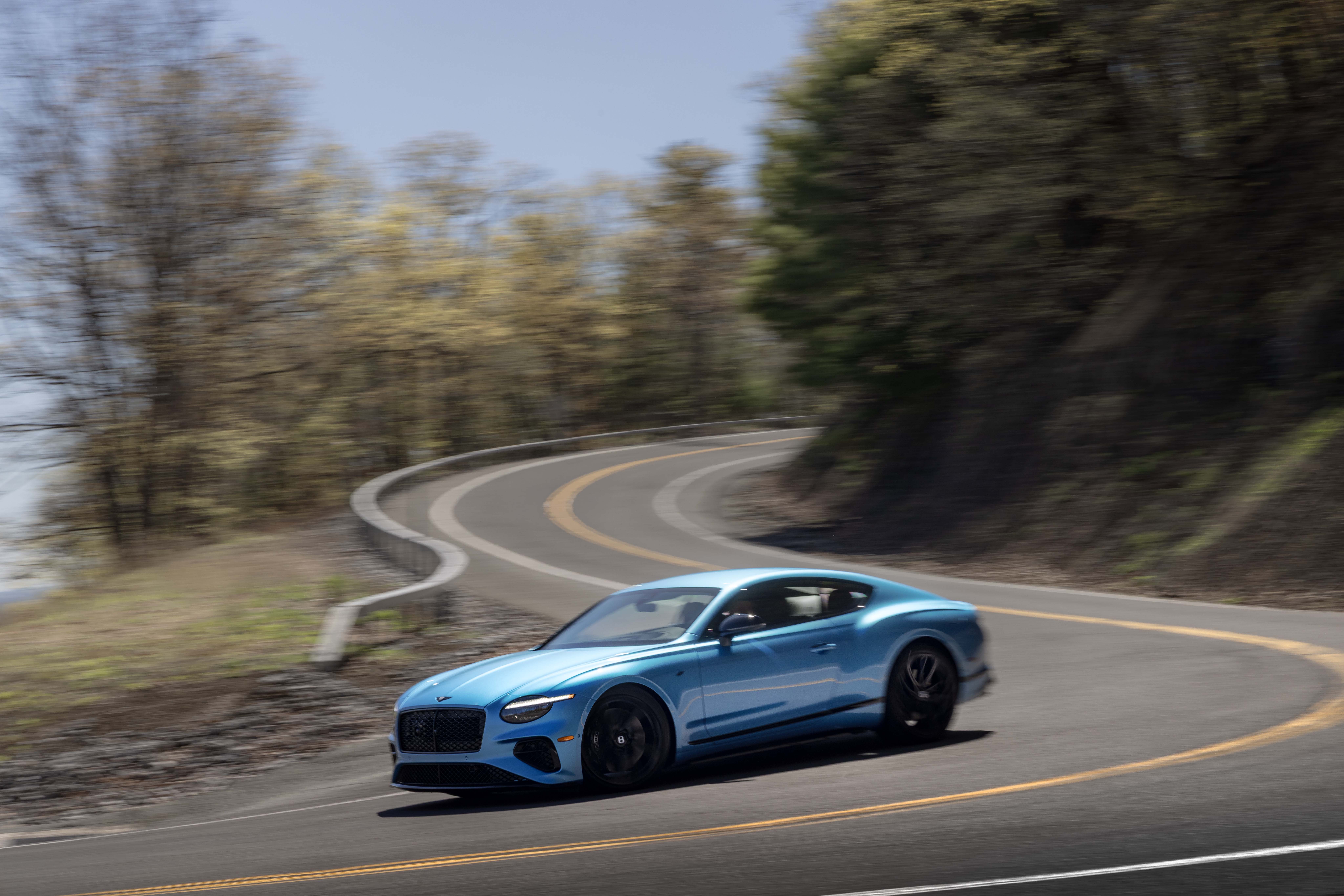 Continental GT S in Kingfisher blue