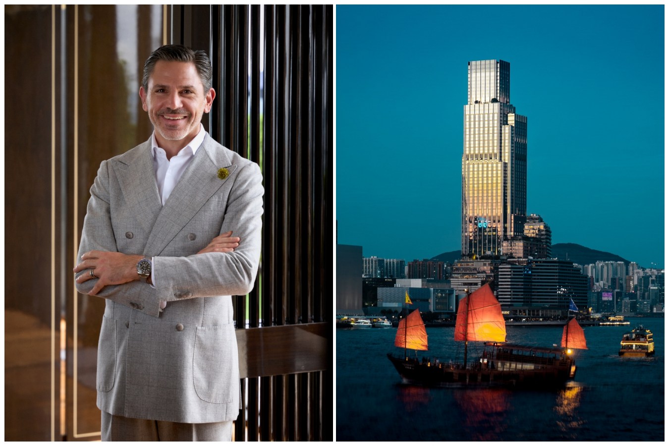 Hugo Montanari, MD of Rosewood Hong Kong