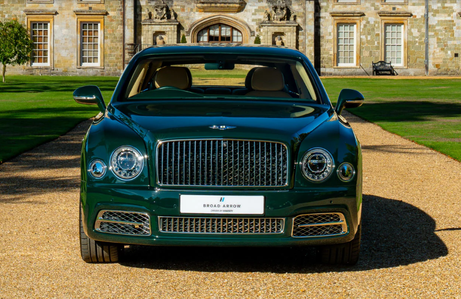 Queen Elizabeth II's custom Bentley could fetch $735,000, with a royal handbag twist