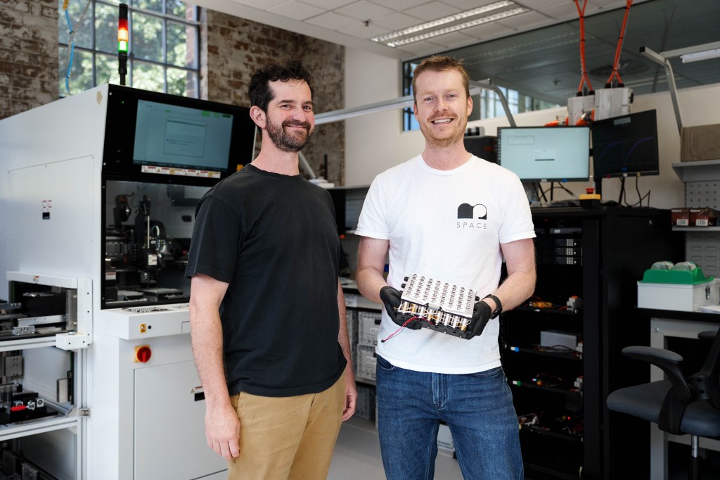 MP Space co-founders Sam Paterson and Jay Manley.